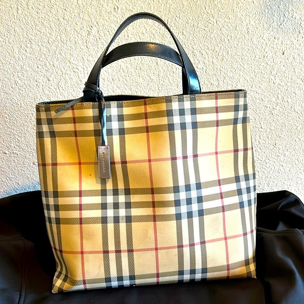 Burberry Handbag 👜 Nova Check Vintage. - Picture 1 of 8